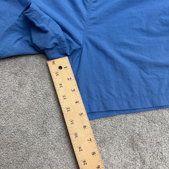 The North Face Vintage Y2K Board Shorts swim Trunks Mens Large Blue Nylon 5" - Picture 12 of 13